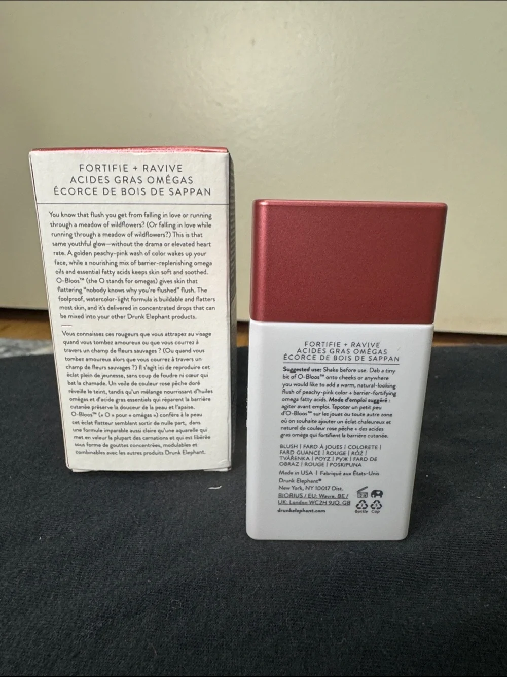 Drunk Elephant O-Bloos Rosi Drops Blush Serum